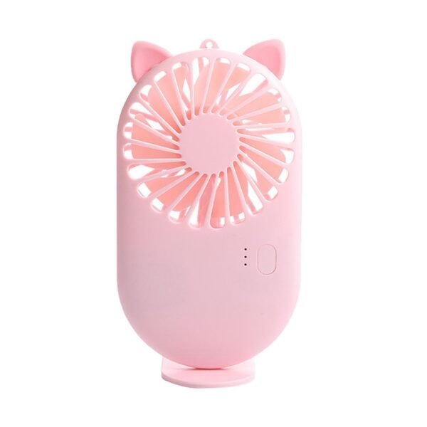 Handheld Mini USB Fan with Bracket (Battery-Free)