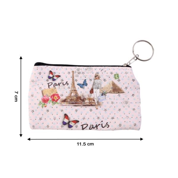 08_7a4a40ba-557e-4f61-b9d9-06bb52b4694a.jpg Small Paris Print Zipper Coin & Stationery Pouch (1 Pc)