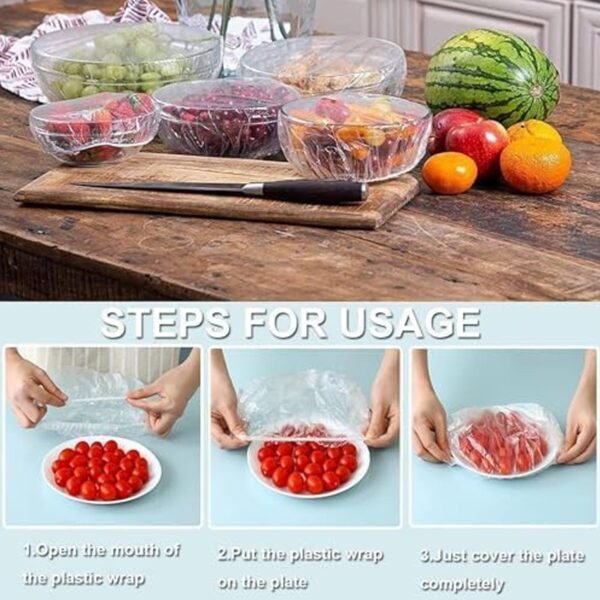 08_81042b4a-ba8c-4b48-84e8-e426d4b36702.jpg Disposable Elastic Food Storage Covers Bag (100 Pcs Set / Small)