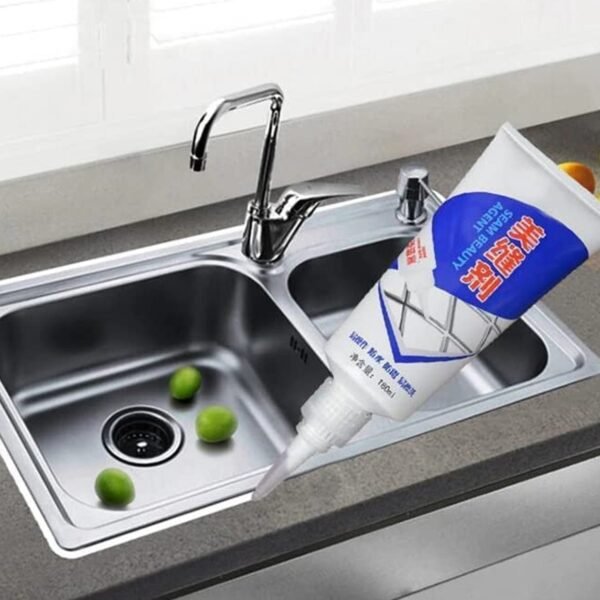 Waterproof Tile Gap Filler for Grout & Crack Repair for Home & Bathroom (180 ML)