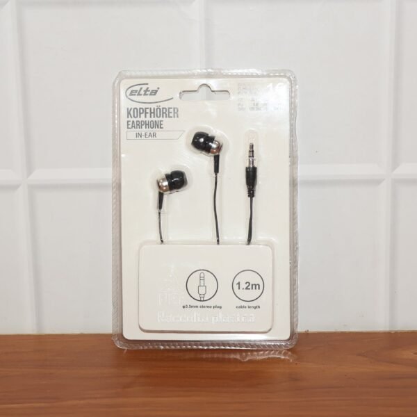 Wired Stereo Earphones with 3.5mm Jack (1 Pc / 1.2m Cable)