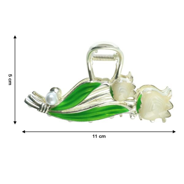 Elegant Floral Decorative Hair Claw Clip (1 Pc)