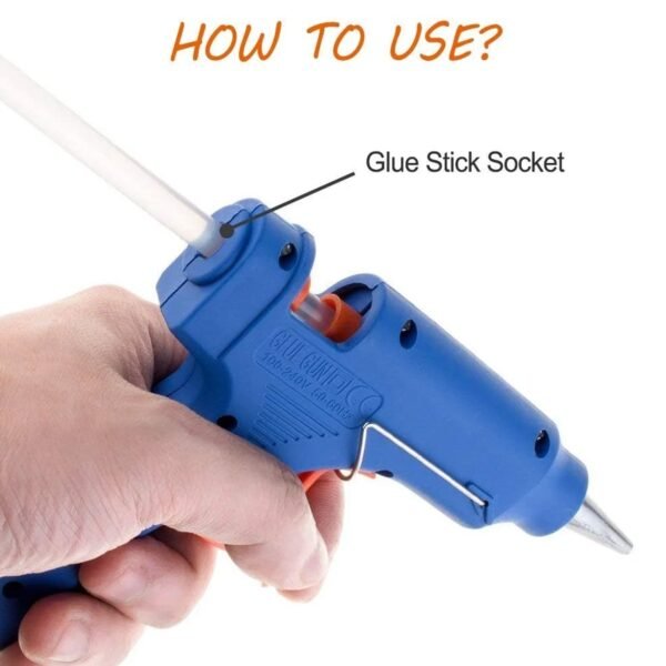08_Glue-Sticks.jpg Transparent Hot Melt Glue Sticks (10 Pc Set)