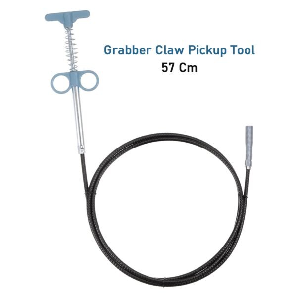 Flexible Spring Drain Cleaning Tool with Hand Grip (1 Pc / 57 Cm)