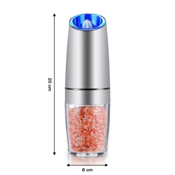 08_Grinder.jpg Automatic Gravity Electric Salt and Pepper Grinder Mill (1 Pc)
