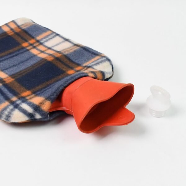 Hot Water Bottle Bag With Cover For Pain Relief (1 Pc / Mix Design & Size)