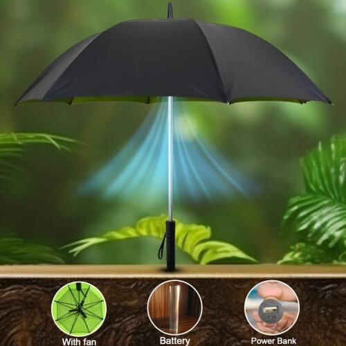 08_b805cbf5-11fe-4194-a862-d173fc177d48.jpg Sun Umbrella with Inside Fan & Power Bank Umbrellas For Summer (1 Pc)