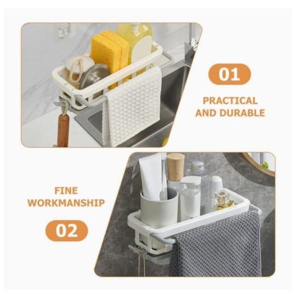 08_bf241dfe-139d-43b9-88c3-015245d91dca.jpg Hanging Drain Rack & Sponge Holder Basket for Kitchen Sink Storage