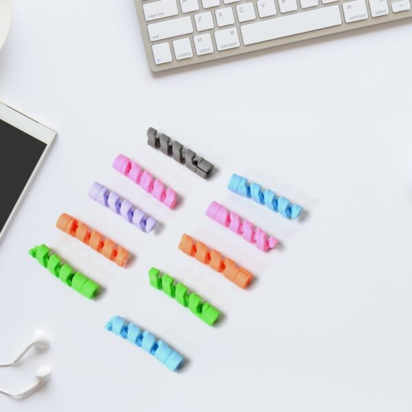 Spiral Charger Cable Protector for All Universal Cable (Pack of 10)