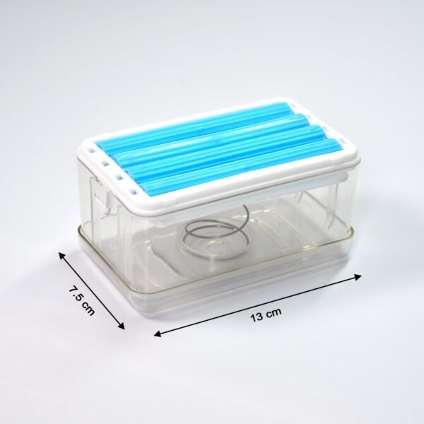 2-in-1 Portable Soap Dish & Dispenser – Multifunctional Soap Holder  (1 Pc)