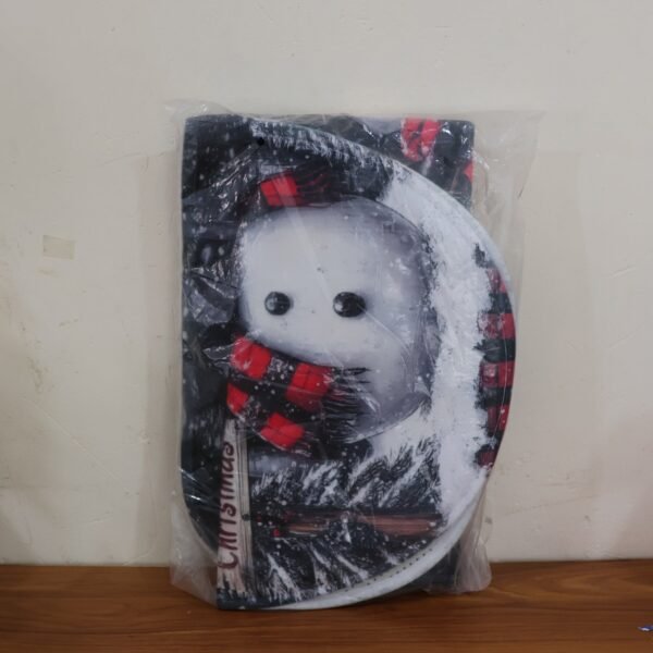 3 in 1 Mix Design Bathroom Mat - (1 Set)