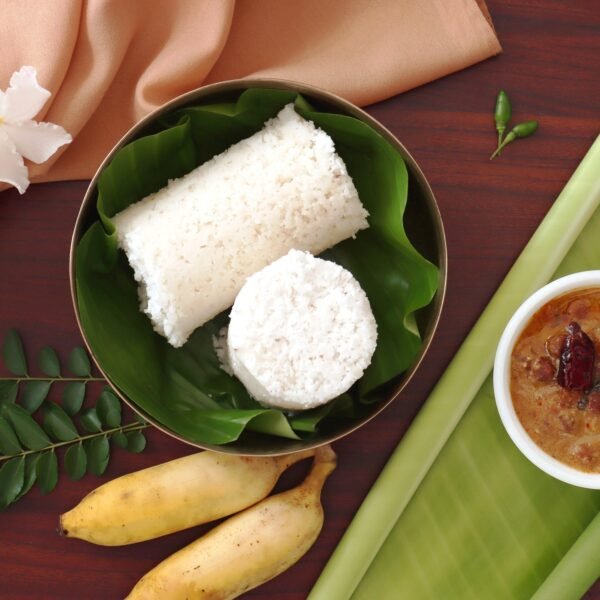 08_ca472564-73ff-43e5-8560-fc8209ea0c12.jpg Puttu Maker Set with Steamer Plate & Pressure Cooker Top, Stainless Steel