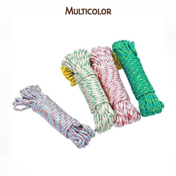 Heavy Duty Drying Nylon Clothesline – Portable & Sturdy (10 Meter)