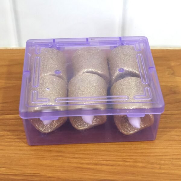 08_d46e70e1-bf5d-4b53-94c9-c5cd5783a569.jpg Christmas Premium Glitter LED Tealight Candles (6 Pc Set)