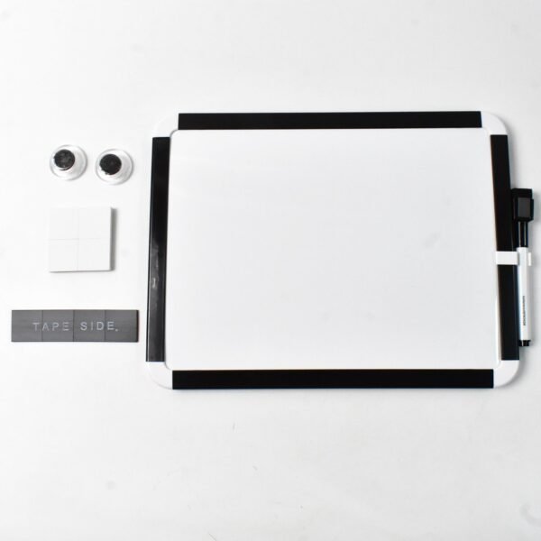Magnetic White Board, Small Dry-Erase Board (21.6×28 Cm / 1 Set)