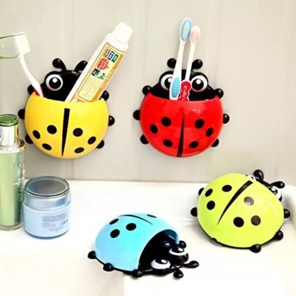 08_d8f9107e-01a7-4652-8154-b02f6ebaa8b6.jpg Ladybug Toothbrush Holder (1 Pc)