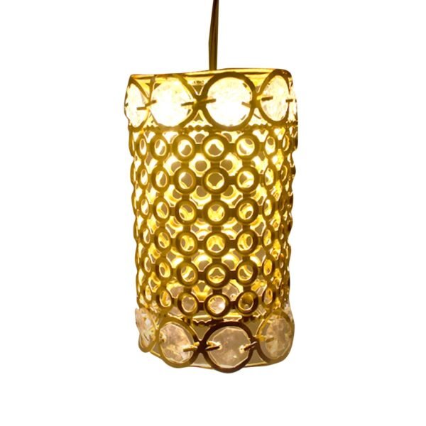 Large Dimond Layer Golden Jhoomer For Home Decoration
