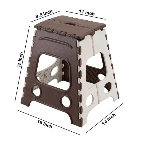 08_e5f37b89-9b24-4d95-aaa4-1e72dbb88a27.jpg 18 Inch Non-Slip Folding Stool for Kitchen, Bathroom & Garden