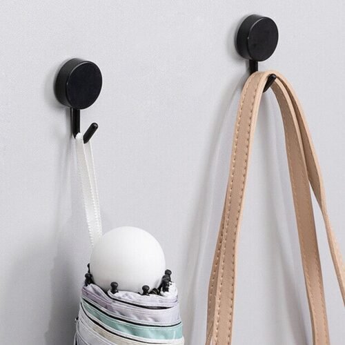Heavy Adhesive Wall Hooks for Home Use (2 Pcs)