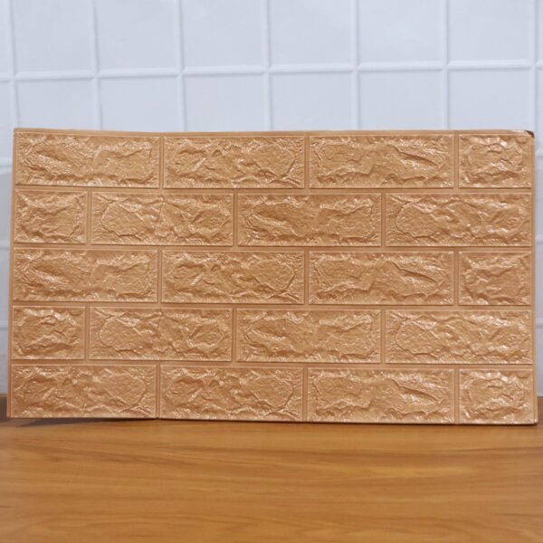 Wallpaper 3D Foam Wallpaper Sticker Panels (76 x 70 Cm / 1 Pc)