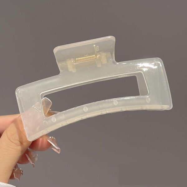 08_hair-clip_e87d1ee1-6a5c-4d1d-9339-1865c6859ed6.jpg Big Matte Finish Rectangle Hair Claw Clip Women Girls – Assorted Color Pack – 1 Pc