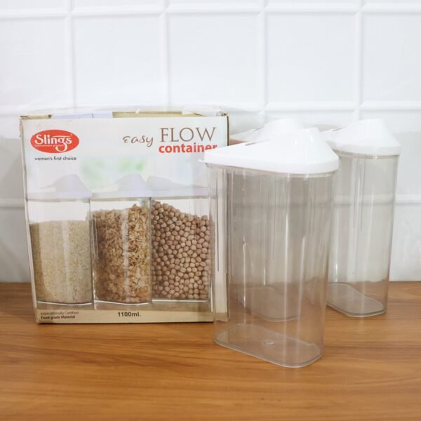 08_kitchen-container.jpg Easy Flow Airtight Storage Containers (3 Pc)