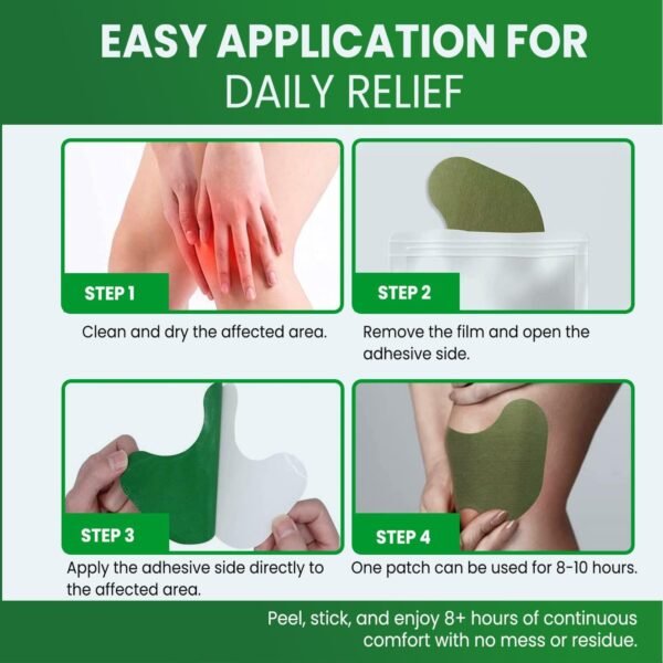 08_knee-patch.jpg Knee Relief Patch Set – Herbal-Infused Adhesive Patches (10 Pc Set)