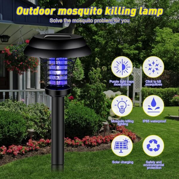 08_led-light_0de7fba9-7b32-48ec-a5dd-dad589049f8f.jpg Big Garden Lighting UV LED Solar Powered Mosquito Trap and Bug Zapper (1 Pc)