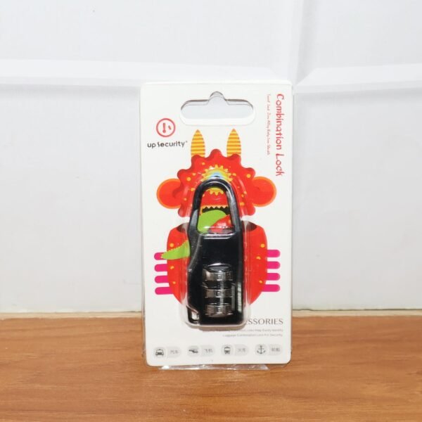 08_lock.jpg Secure 3-Digit Combination Travel Lock (1 Pc)