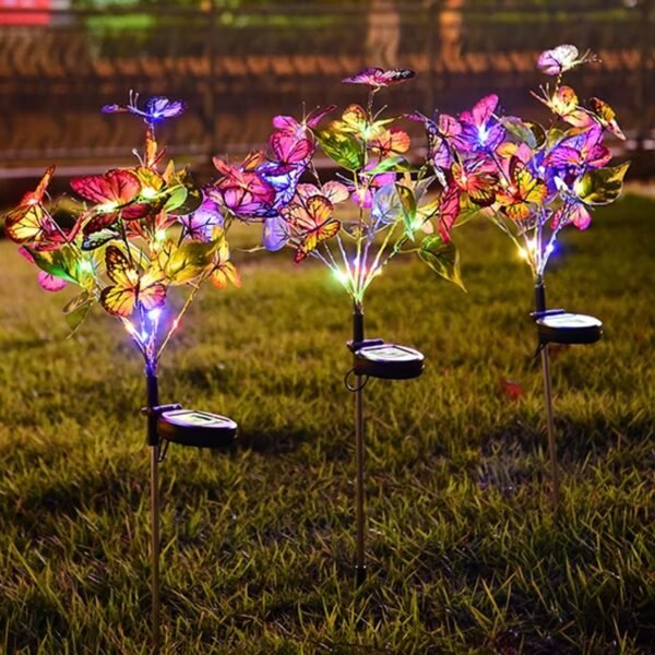 08_night-led.jpg Solar-Powered LED Butterfly Garden Flower Light