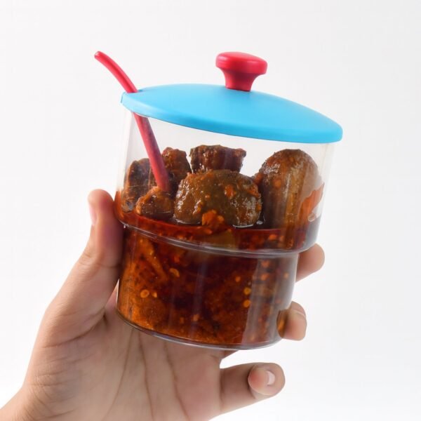 Supermom Plastic 4x Pickle with Salt & Pepper Storage Set