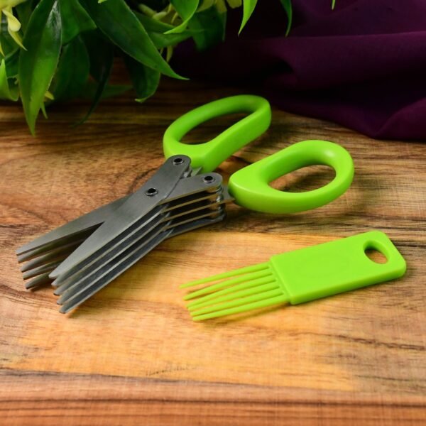 08_scissor.jpg Premium 5-Blade Multipurpose Kitchen Scissors with Cleaning Comb