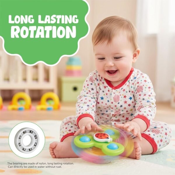 08_spinner.jpg Colour Baby Spinner Toy Set – Suction Cup Sensory Spin Toys (3 Pc Set)