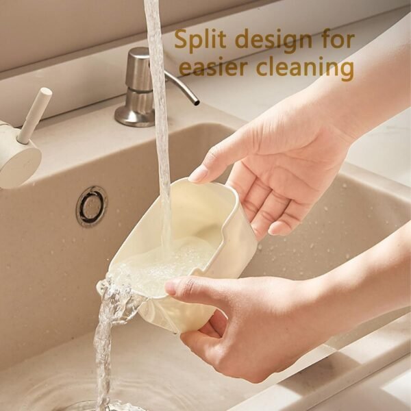 6-Compartment Fridge Storage Box with Lid