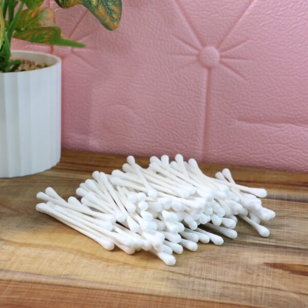 08_swabs.jpg Paper-Stick Cotton Swabs - (100 Pc / Set)