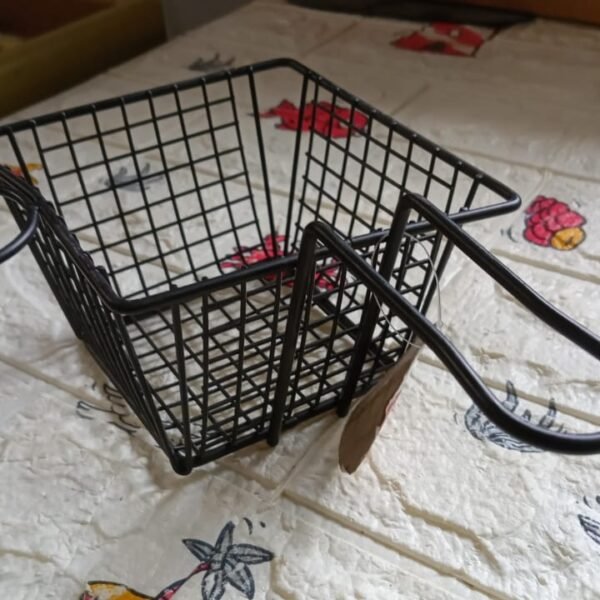 frying baskets for chips Stainless Steel Snack Basket Potato Mesh Strainer Basket