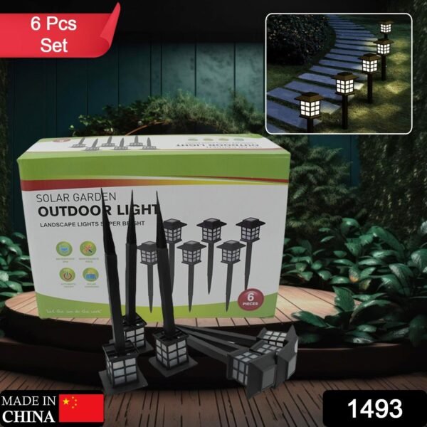 08daa37b-e9f6-44a6-8018-9e24a4fde274.jpg Big Solar Outdoor Lights, 6 Pack Waterproof Solar Pathway Lights, 10 Hrs Long-Lasting LED Landscape Lighting Solar Garden Lights, Solar Lights for Walkway Path Driveway Patio Yard & Lawn (6 Pc Set)