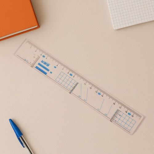 09_2fd21cb9-c007-42da-a4f3-31d13914d007.jpg Multifunctional Transparent Plastic Geometry Ruler (1 Pc)