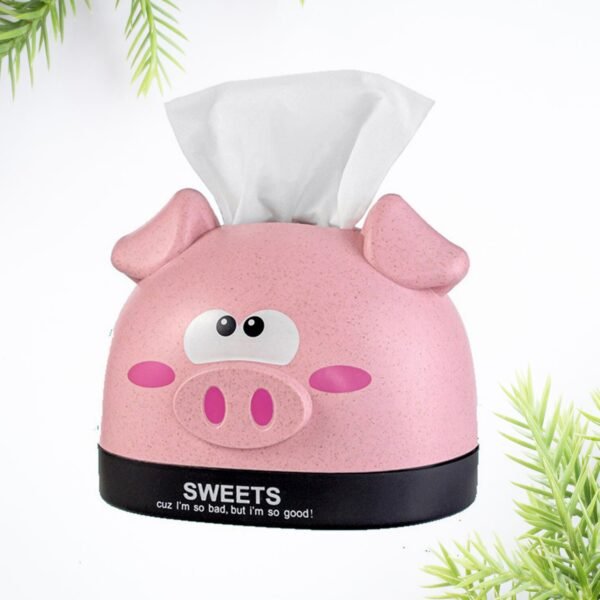 Mix Design Tissue Box House Tissue Box Cover Tissue Holder (1 Pc)