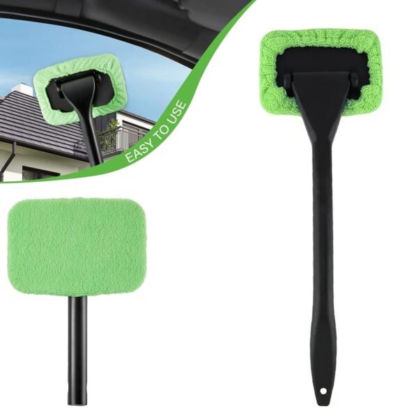 Windshield Clean Car Glass Cleaner Wiper 1 Extra Microfiber Cloth (1 Pc / 38 Cm Long)