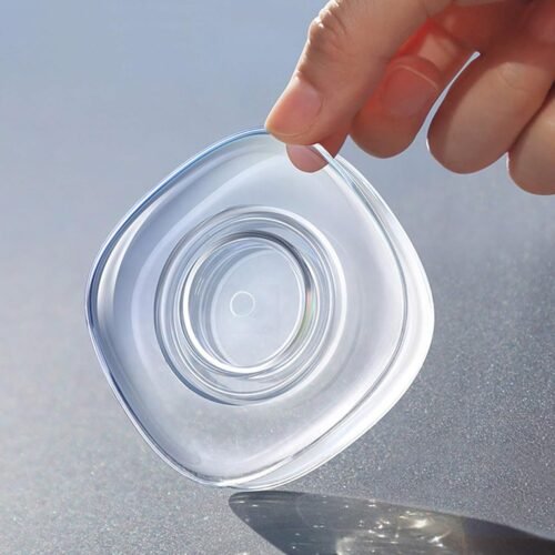 Multi Purpose Square Gel Pads for Holding Mobile & Spiral Cable Protector (1 Pc)