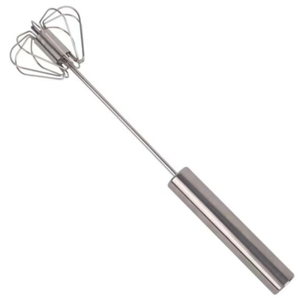 09_57905546-ee37-40ba-b3c1-0d2a0c95356f.jpg Big Stainless Steel Egg Whisk, Hand Push Rotary Whisk Blender (1 Pc / 35 Cm)