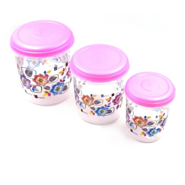 3 Pc Storage Container used in all kinds of places including household