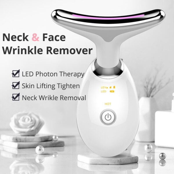09_a7678503-8c87-4202-87b5-033f126c1743.jpg Electric Face Massager Wrinkle Remover LED Photon Face Beauty Device (1 Pc / Plastic)