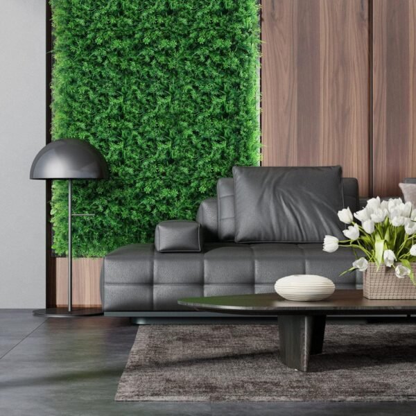 Square Grass Artificial Aquarium Fish Tank (60×40 Cm/Mix Design/1 Pc)