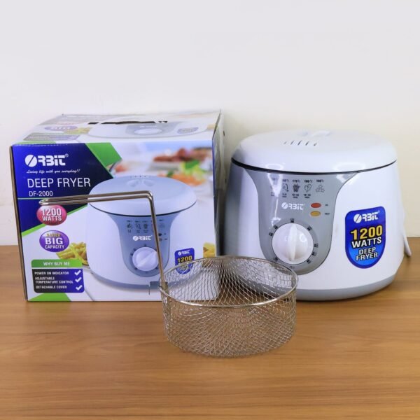 Orbit Adjustable Electric Deep Fryer - 1200W