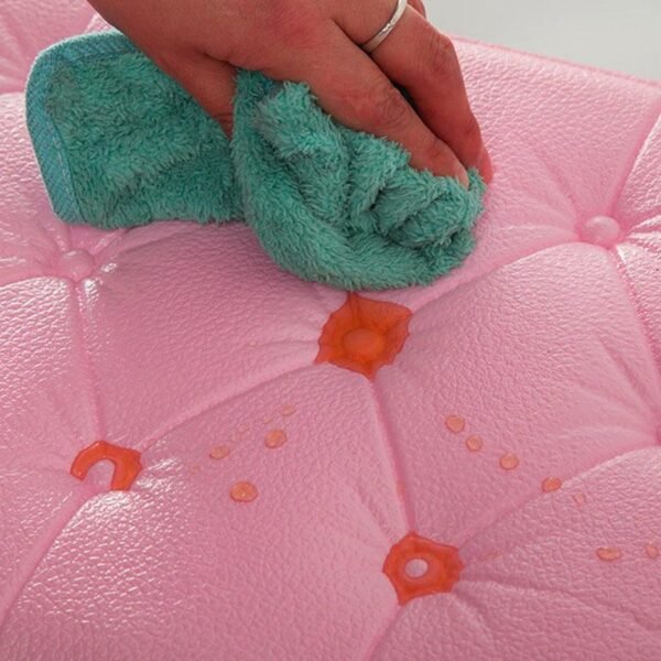 Pink 3D Adhesive Wallpaper for Living Room – Self Adhesive Home Decor