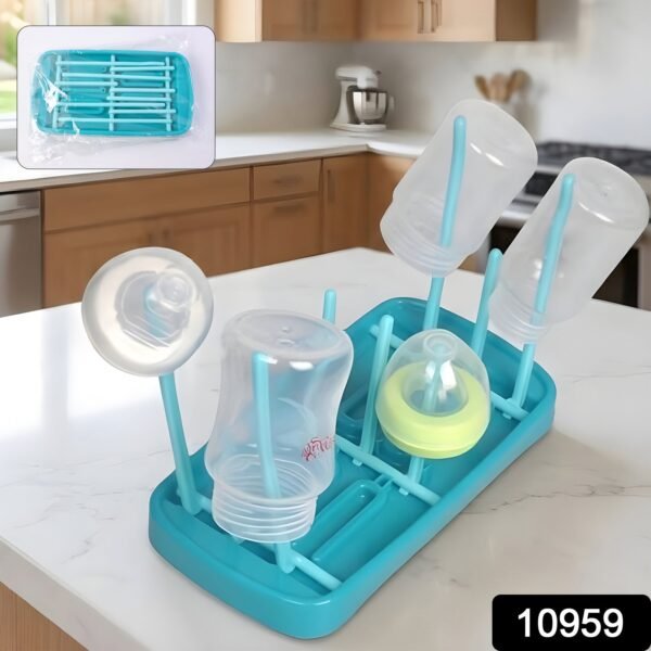 09_daac083c-b9fc-41be-95bd-1d36c2cc5b12.jpg Baby Feeding Bottle Drying Rack (1 Pc Set)