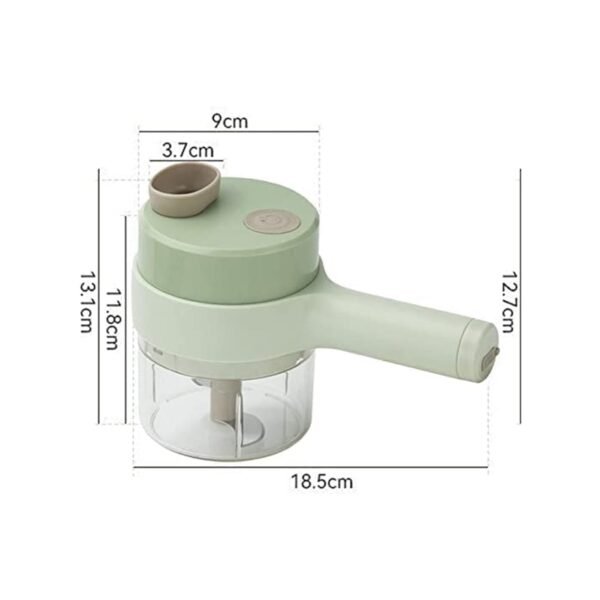 4 in 1 Electric Handheld Cooking Hammer Vegetable Cutter Fruit Slicer