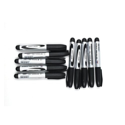 10 Pc Permanent Black Marker